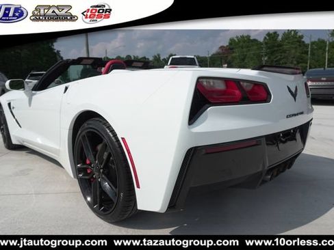 Used 2019 Chevrolet Corvette Stingray Convertible w/ Carbon Flash Badge Package RWD image 6