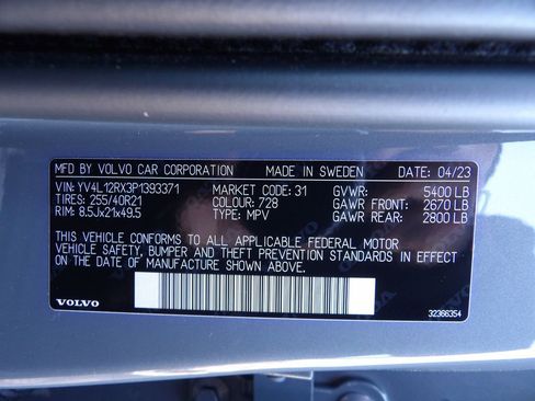 Certified 2023 Volvo XC60 B5 Ultimate w/ Climate Package AWD/4WD image 33