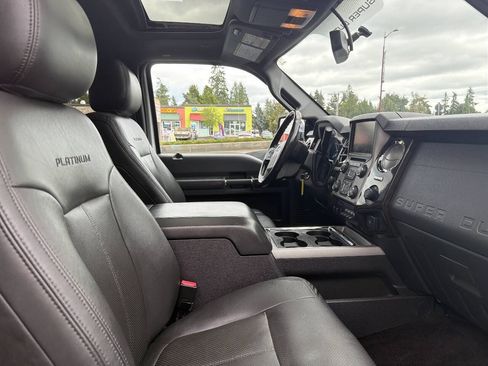 Used 2014 Ford F350 Platinum w/ Platinum Package AWD/4WD image 13