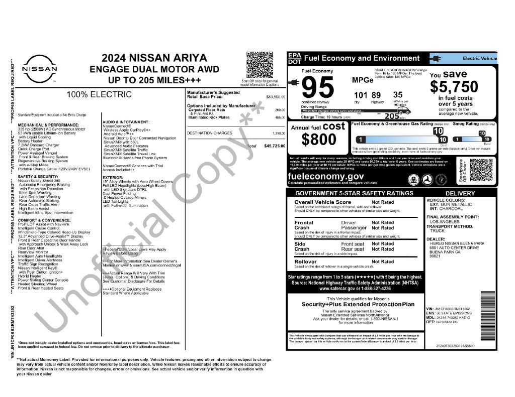 Used 2024 Nissan Ariya AWD image 5