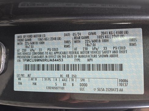Used 2024 Ford Escape ST-Line w/ Tech Pack #1 AWD/4WD image 27