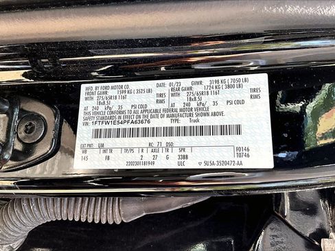 Used 2023 Ford F150 XLT w/ Equipment Group 302A High AWD/4WD image 16