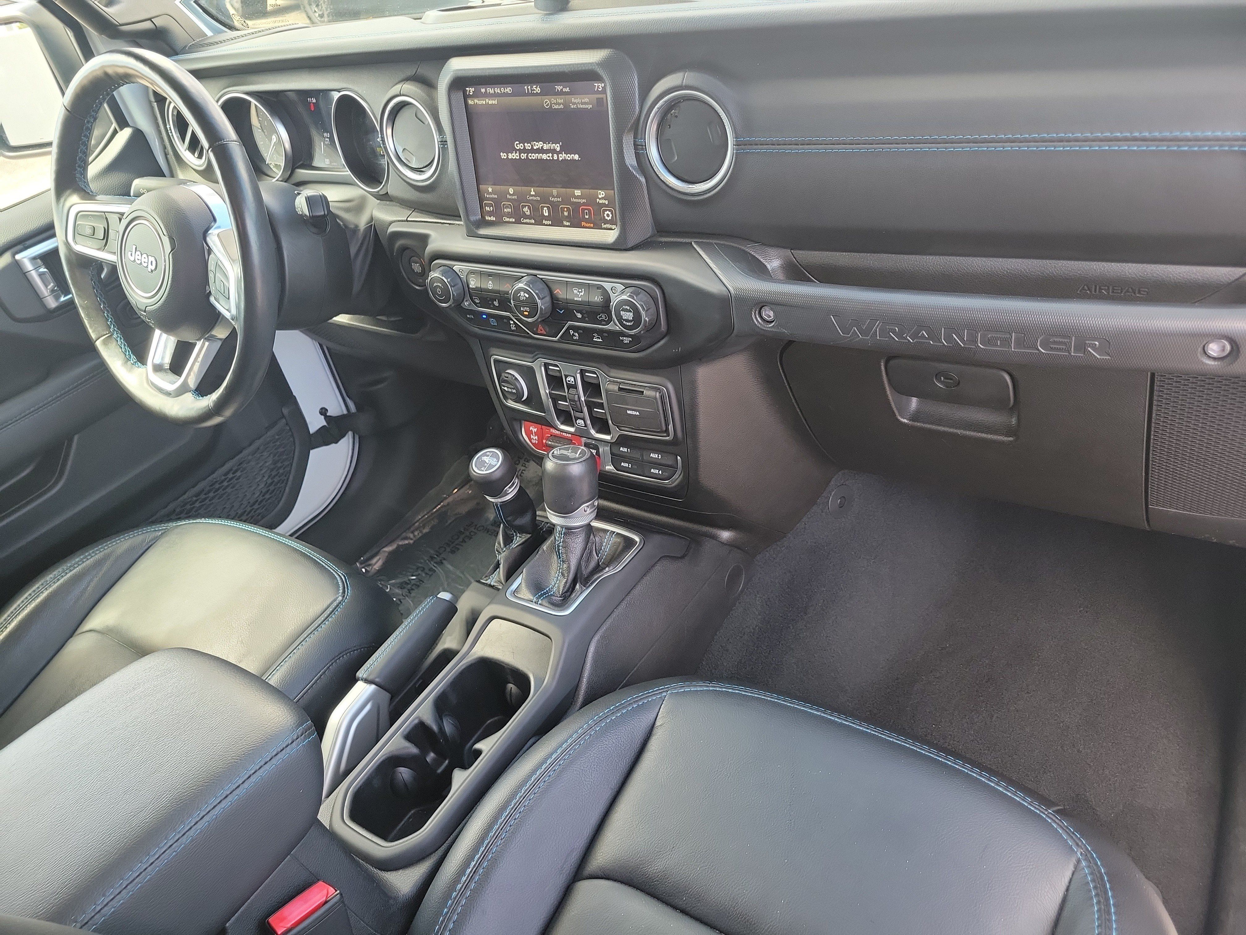 Used 2022 Jeep Wrangler Unlimited Rubicon 4xe w/ Steel Bumper Group AWD/4WD image 13