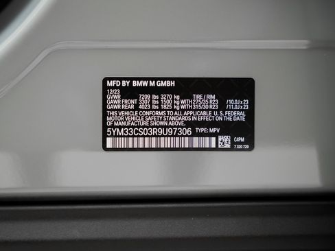 Used 2024 BMW XM Label Red image 63