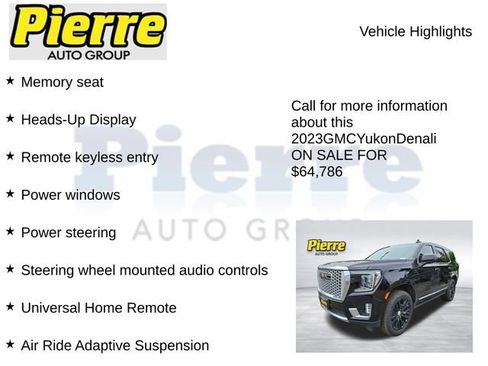 Used 2023 GMC Yukon Denali w/ Denali Reserve Package AWD/4WD image 13