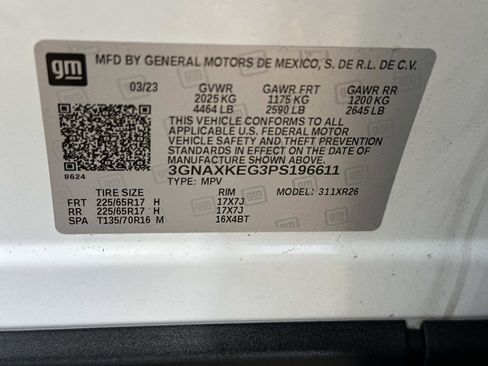 Certified 2023 Chevrolet Equinox LT FWD image 17