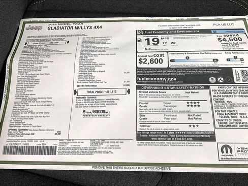 New 2026 Jeep Gladiator Willys image 21