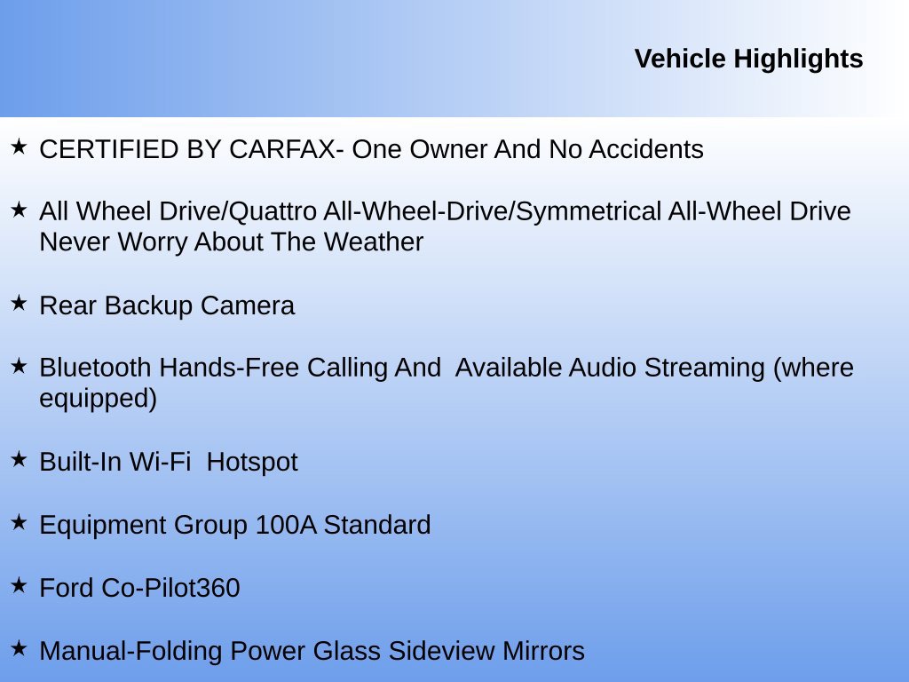 Used 2023 Ford Maverick XL w/ Equipment Group 100A Standard AWD/4WD image 2