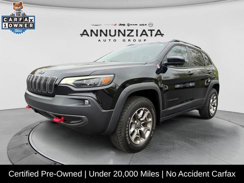 Used 2022 Jeep Cherokee Trailhawk w/ Comfort/Convenience Group AWD/4WD image 1