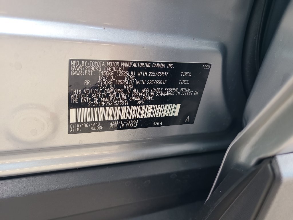 Used 2025 Toyota RAV4 XLE w/ Convenience Package AWD/4WD image 24