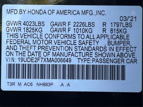 Used 2021 Acura ILX w/ Premium Package FWD image 19