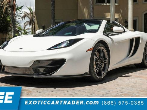 Used 2014 McLaren MP4-12C Spider RWD image 1