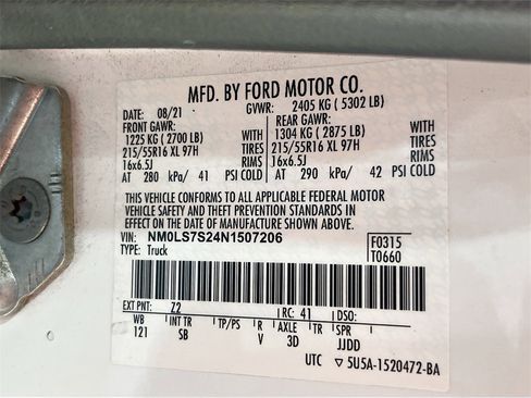 Used 2022 Ford Transit Connect XL image 32