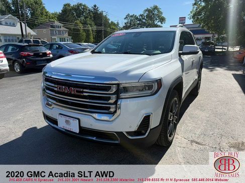 Used 2020 GMC Acadia SLT w/ Driver Alert Package II AWD/4WD image 3