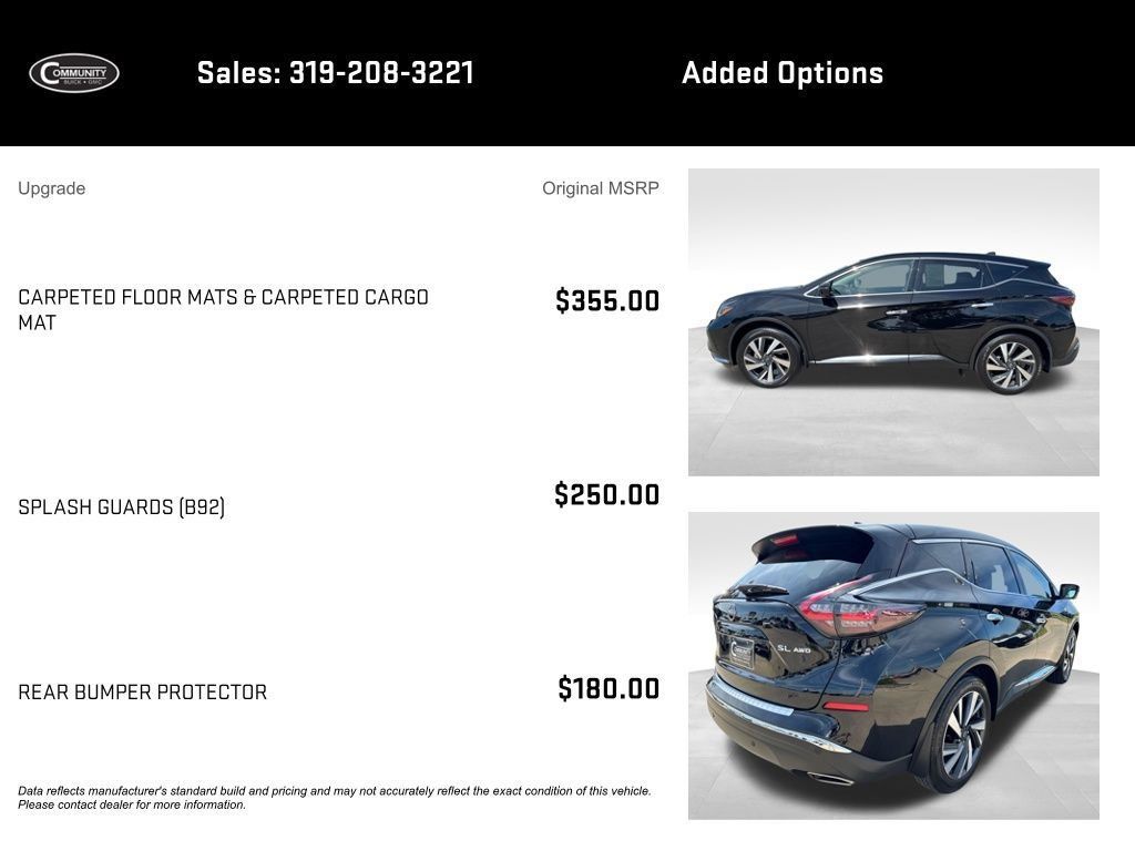 Used 2024 Nissan Murano SL AWD/4WD image 2