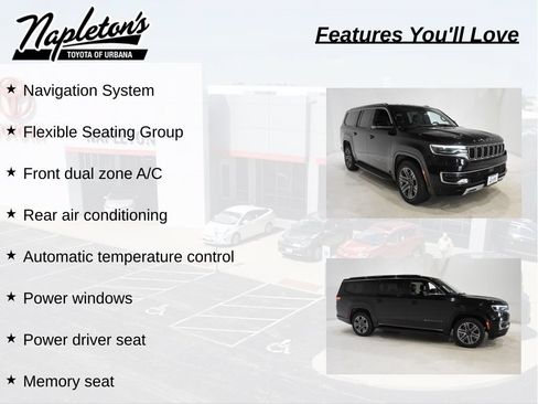 Used 2024 Jeep Wagoneer L Series II w/ Flexible Seating Group AWD/4WD image 6