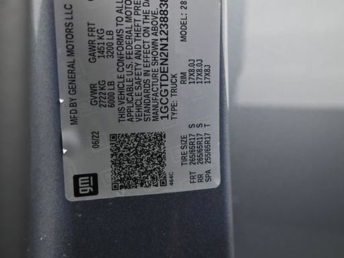 Certified 2022 Chevrolet Colorado Z71 AWD/4WD image 15