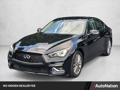 Used 2023 INFINITI Q50 Luxe w/ Cargo Package