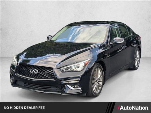 Used 2023 INFINITI Q50 Luxe w/ Cargo Package RWD image 1