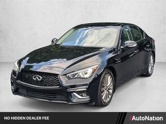 Used 2023 INFINITI Q50 Luxe w/ Cargo Package RWD video 1