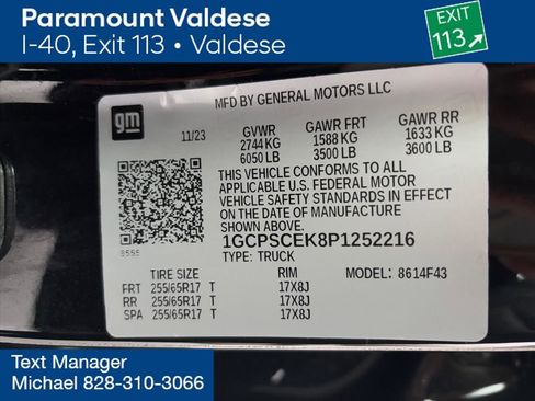 Used 2023 Chevrolet Colorado LT w/ LT Convenience Package II image 30