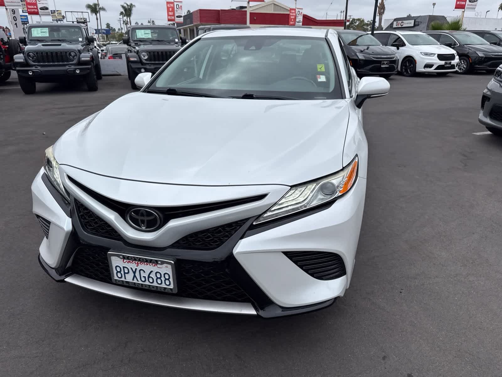 Used 2020 Toyota Camry XSE w/ Carpet Mat Package FWD image 2