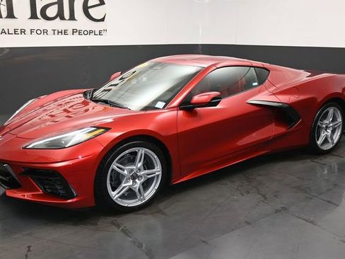 Used 2025 Chevrolet Corvette Stingray Preferred Cpe w/ Chrome Exterior Badge Package RWD image 26