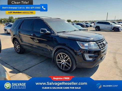Used 2017 Ford Explorer Sport w/ Equipment Group 401A AWD/4WD image 5
