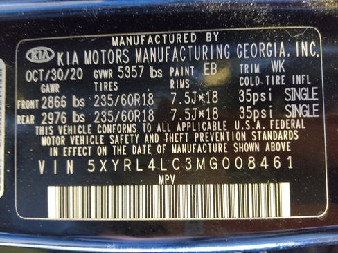 Used 2021 Kia Sorento S image 33