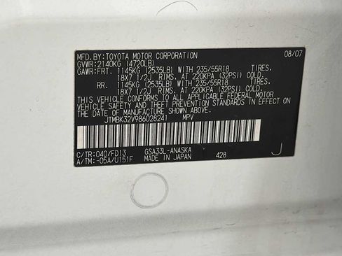 Used 2008 Toyota RAV4 Sport AWD/4WD image 11