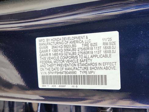 New 2026 Honda Passport TrailSport Elite image 18