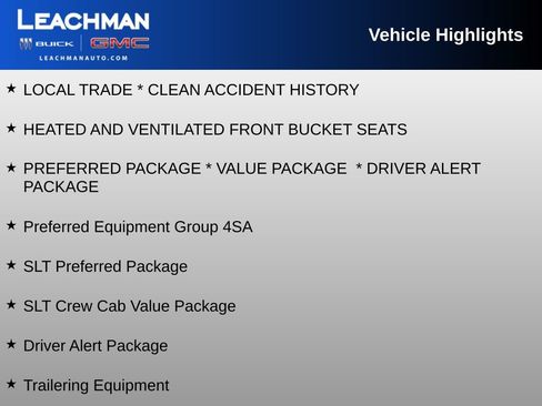 Used 2014 GMC Sierra 1500 SLT w/ SLT Crew Cab Value Package image 5