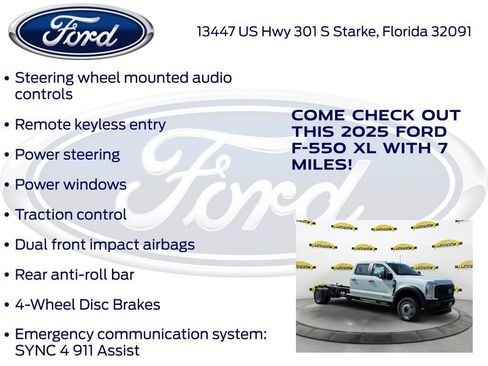 New 2025 Ford F550 4x4 Crew Cab Super Duty image 15