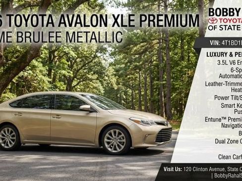 Used 2016 Toyota Avalon XLE Premium FWD image 2