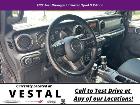 Used 2022 Jeep Wrangler Unlimited Sport AWD/4WD image 13