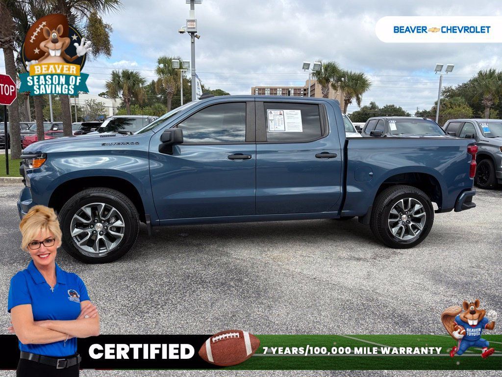 Used 2024 Chevrolet Silverado 1500 Custom RWD image 4