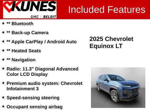 Used 2025 Chevrolet Equinox LT image 2