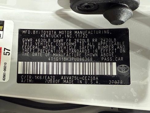 Certified 2023 Toyota Camry SE AWD/4WD image 29