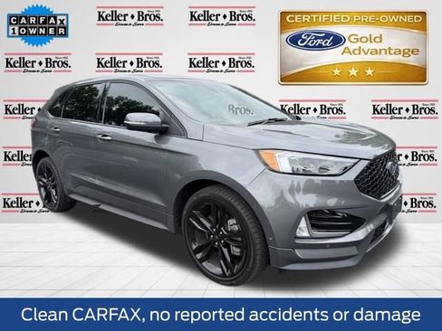 Certified 2021 Ford Edge ST w/ Equipment Group 401A AWD/4WD image 1