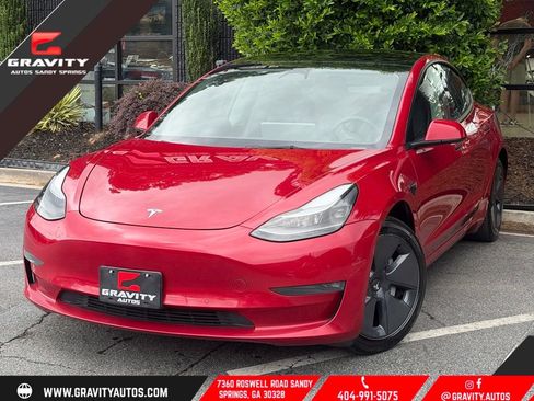 Used 2022 Tesla Model 3 Long Range AWD/4WD image 1