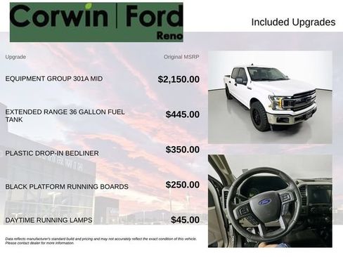 Used 2019 Ford F150 XLT w/ Equipment Group 301A Mid RWD image 3