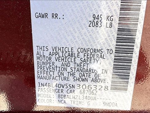 Used 2025 Nissan Altima 2.5 SV image 29