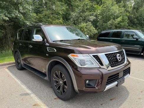 Used 2018 Nissan Armada Platinum w/ Captain Seat Package AWD/4WD image 3