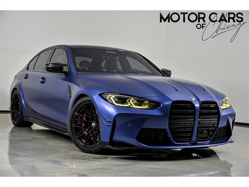 Used 2021 BMW M3 Competition w/ Executive Package RWD image 1