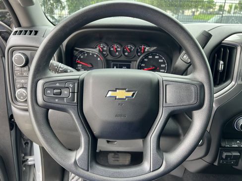 Used 2025 Chevrolet Silverado 1500 Custom w/ Turbomax Blackout Package AWD/4WD image 11