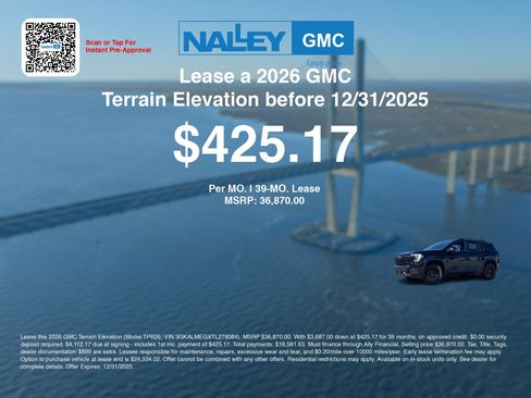 New 2026 GMC Terrain Elevation w/ Elevation Premium Package image 3
