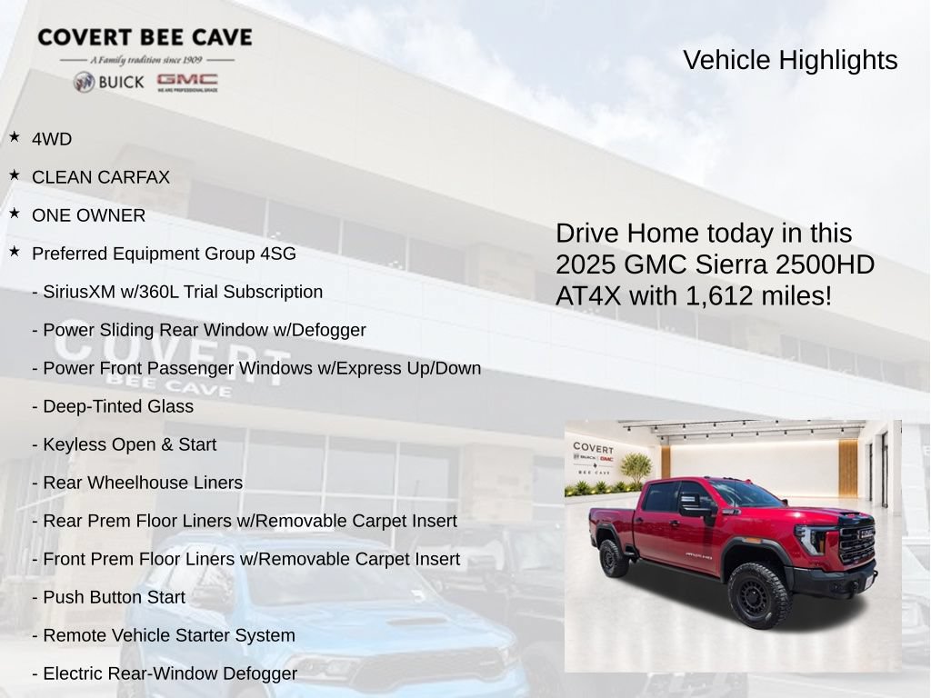 Used 2025 GMC Sierra 2500 AT4X w/ AT4X AEV Edition AWD/4WD image 6