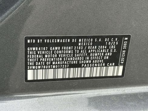 New 2026 Volkswagen Jetta SEL image 16