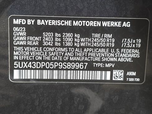 Certified 2023 BMW X3 sDrive30i w/ Convenience Package image 28