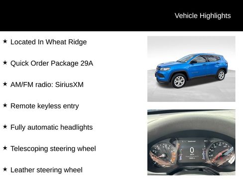 Used 2024 Jeep Compass Sport AWD/4WD image 9